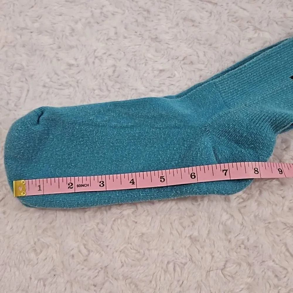 Yay burpees womens compression socks blue by the sox box WOD HIIT workout